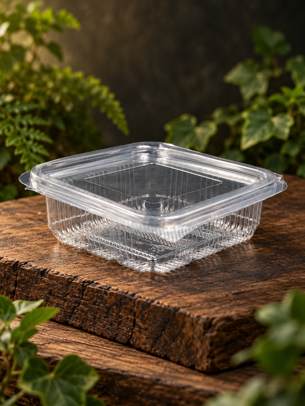 250 ml Transparent Hinged Boxes