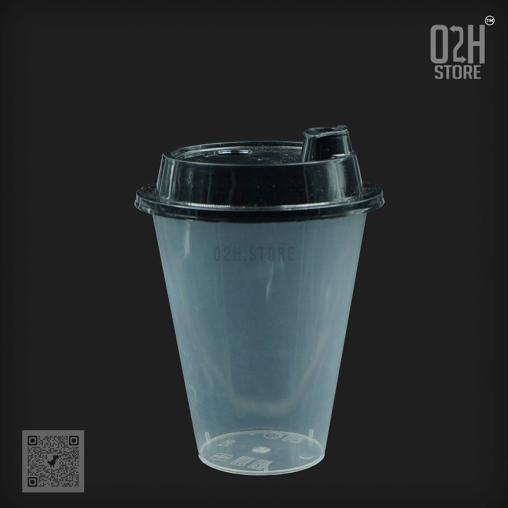 250ml Juice Glass with Sipper – Clear & Stylish
