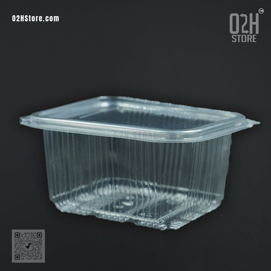 500 ml Transparent Hinged Boxes