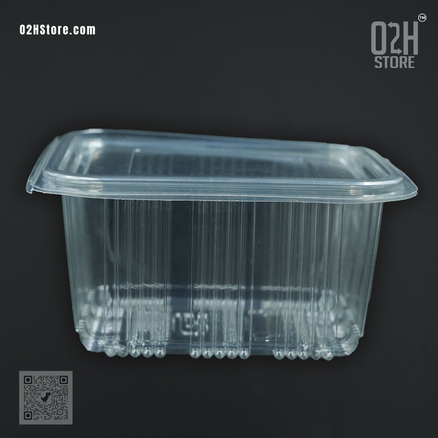 500 ml Transparent Hinged Boxes