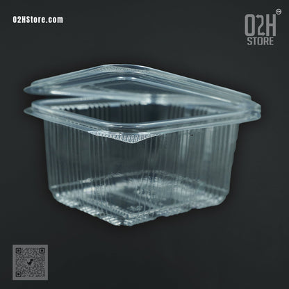 500 ml Transparent Hinged Boxes