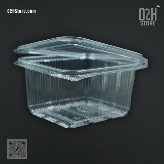 500 ml Transparent Hinged Boxes