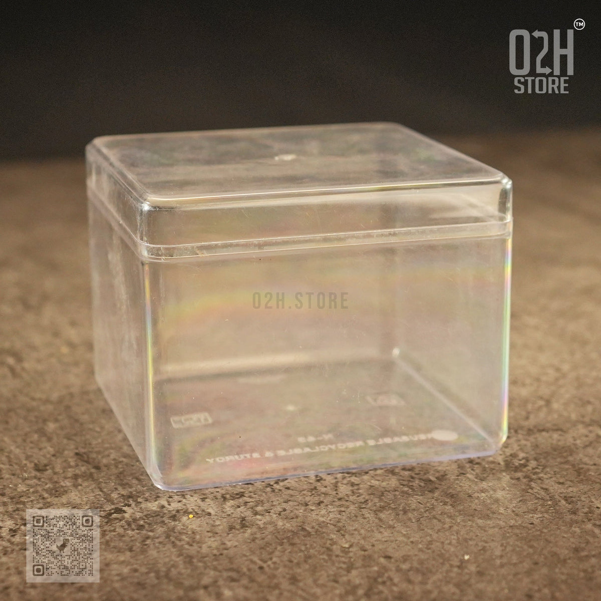 Transparent 250ml Dessert Box with Lid
