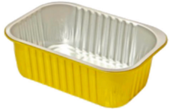 Gold Aluminium Trays 680ml – Pack of 500