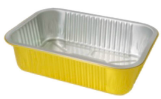 750ml Gold Aluminium Containers – Pack of 500