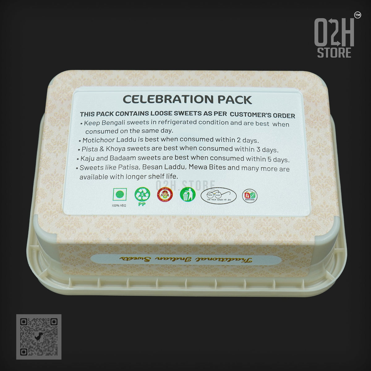 Large Festive IML Boxes – Perfect for Sweets & Snacks!