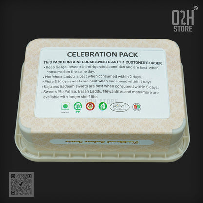 Large Festive IML Boxes – Perfect for Sweets & Snacks!