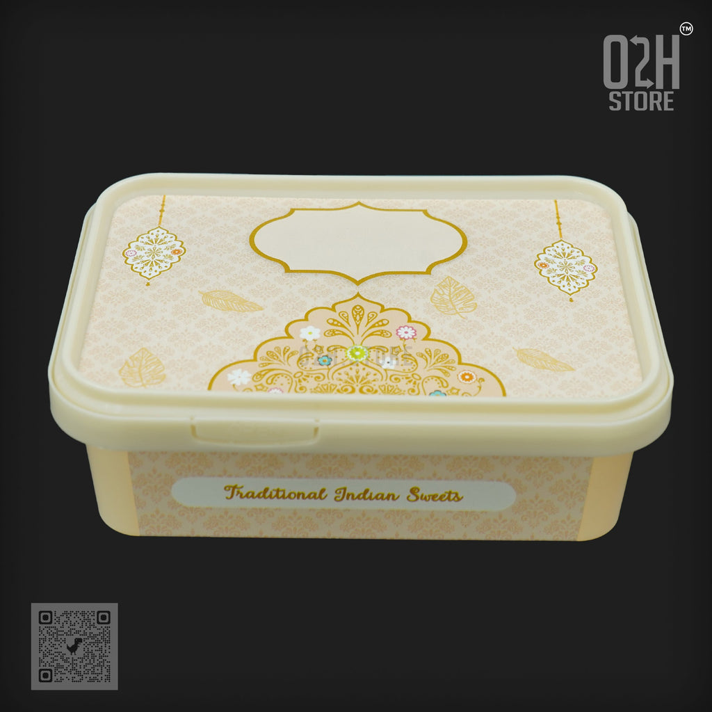 Medium Festive IML Boxes – Perfect for Sweets & Snacks!