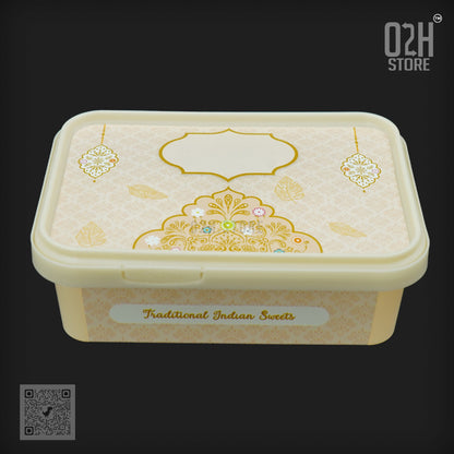 Medium Festive IML Boxes – Perfect for Sweets & Snacks!