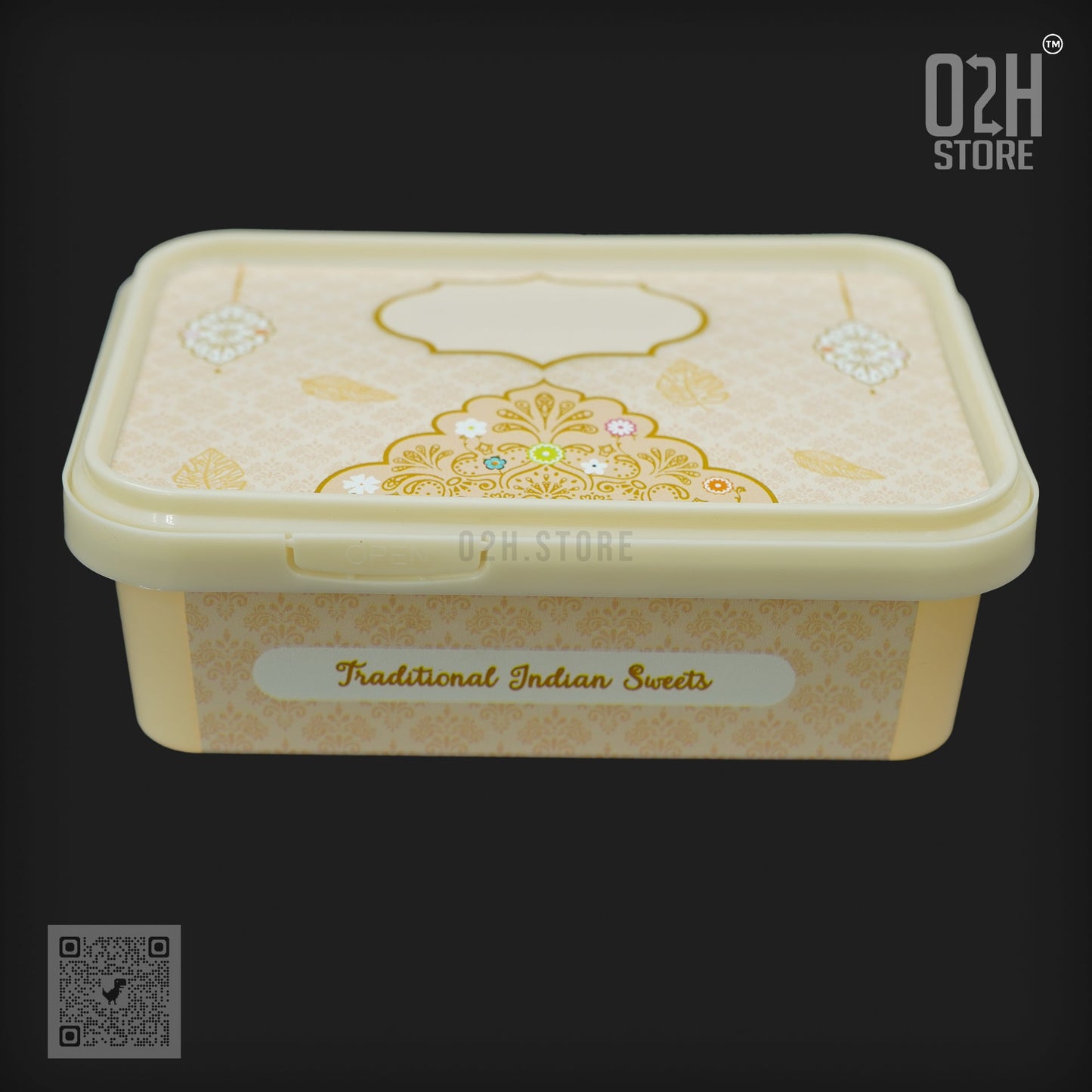 Medium Festive IML Boxes – Perfect for Sweets & Snacks!