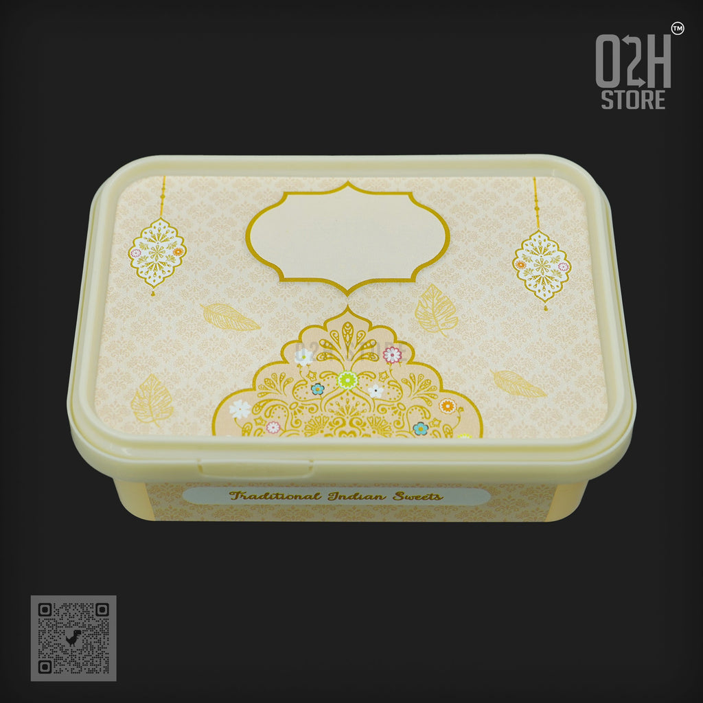 Medium Festive IML Boxes – Perfect for Sweets & Snacks!