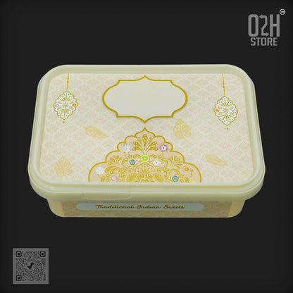 Medium Festive IML Boxes – Perfect for Sweets & Snacks!