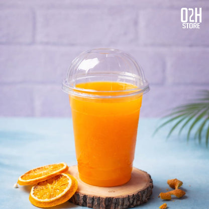 300 ml PET Glass with Dome Lid – Premium Cup